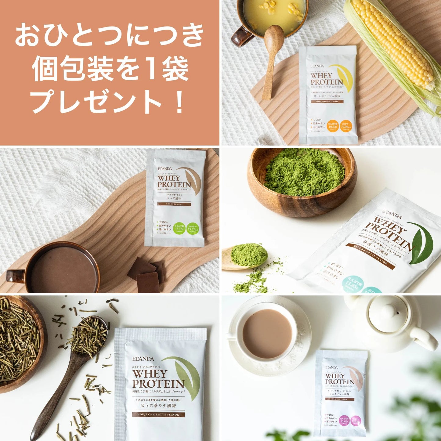 【数量限定予約商品 11月発送】エランダ ホエイプロテイン プレーン風味 900g【送料無料】