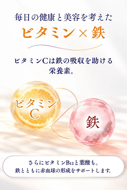 メグリーノ マルチビタミン＋鉄 60粒