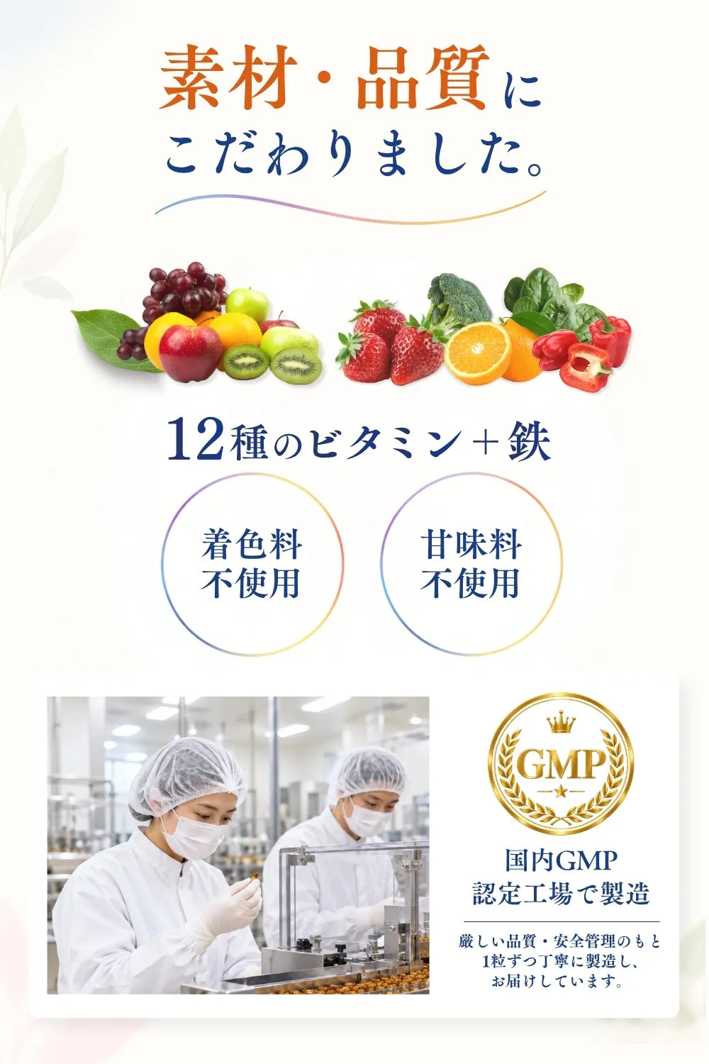 メグリーノ マルチビタミン＋鉄 60粒