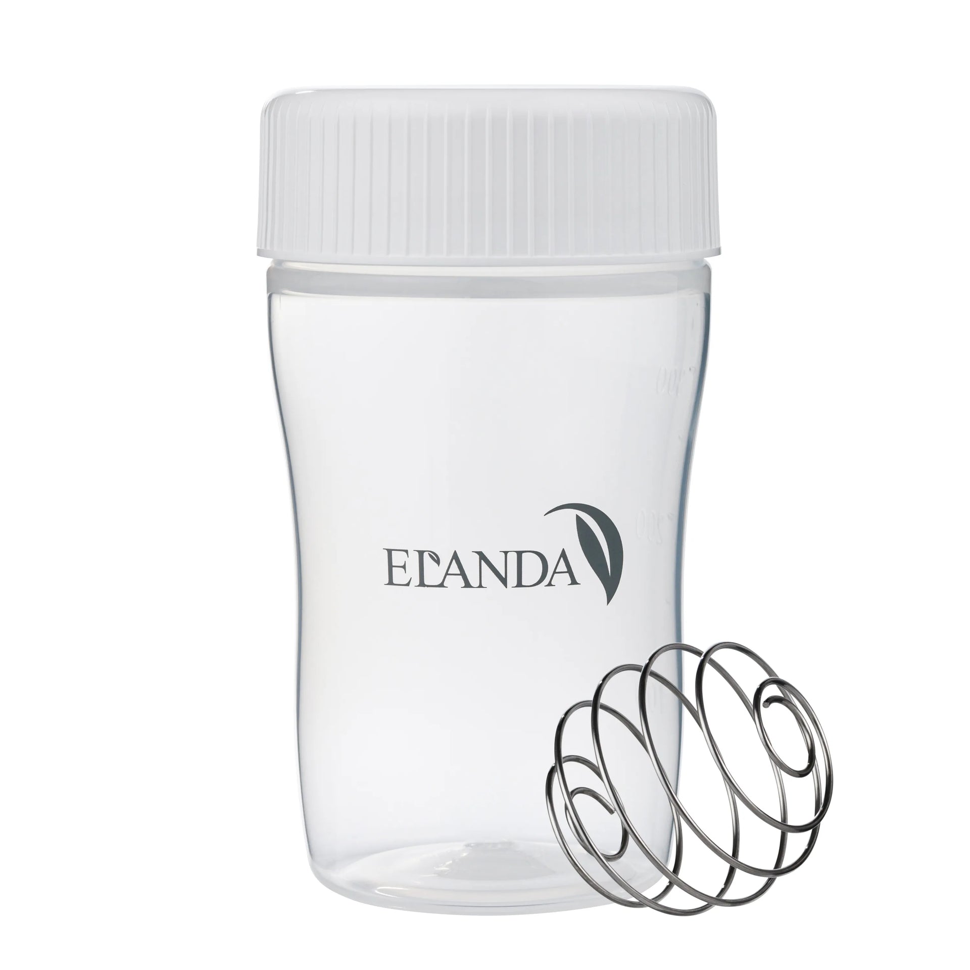シェイカーボトル ｜ 350ml ｜ 白｜ シェイカー用ボール付き – ELANDA