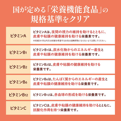 マルチビタミン＋亜鉛 60粒